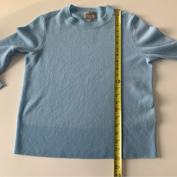 J. Crew Cashmere Classic Fit Sweater in Soft Blue - Picture 11 of 11